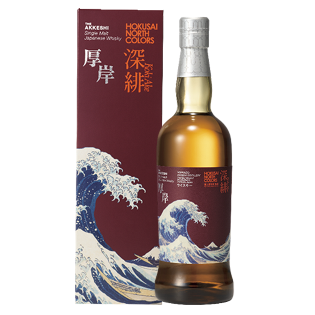 Akkeshi 厚岸シングルモルトジャパニーズウイスキー HOKUSAI NORTH Akkeshi 厚岸シングルモルトジャパニーズウイスキー HOKUSAI NORTH