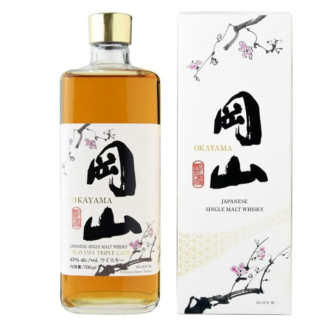 【抽選対象】 Okayama シングルモルトウィスキー 岡山 トリプルカスク