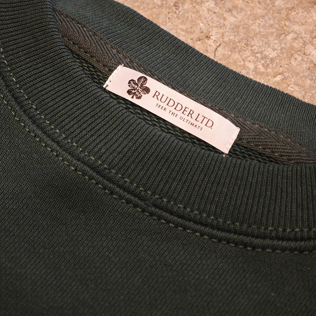 RUDDER 刺繍Logo Sweat Top