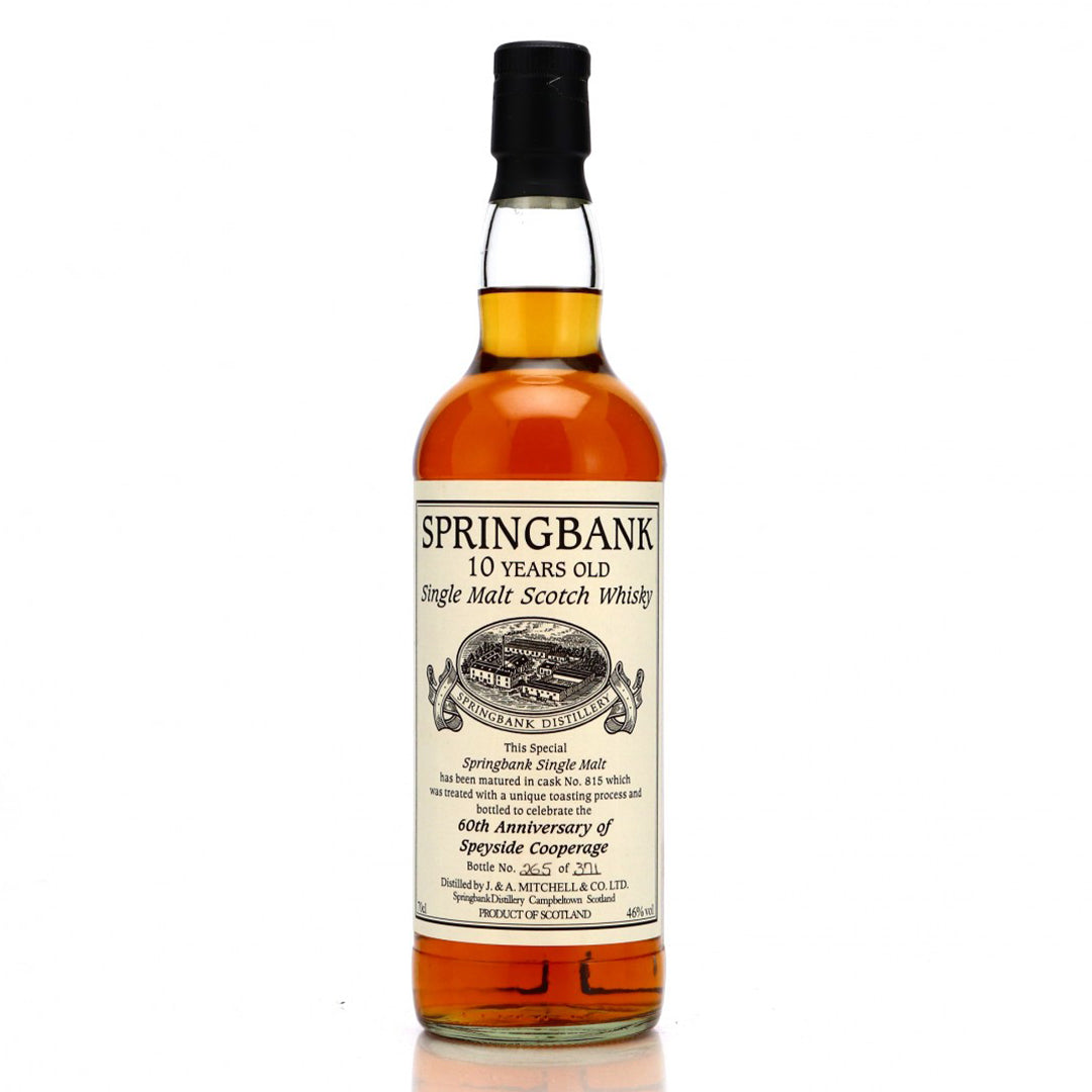 スプリングバンク　27年 Springbank スプリングバンク 10年 プライベートカスク #815 For The