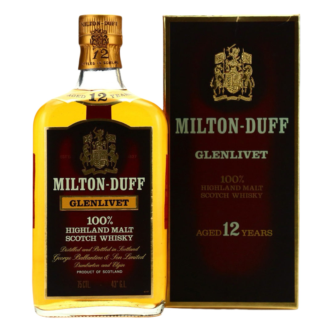 MILTON-DUFF Glenlivet 12年 MILTON-DUFF Glenlivet 12年 MILTON-DUFF