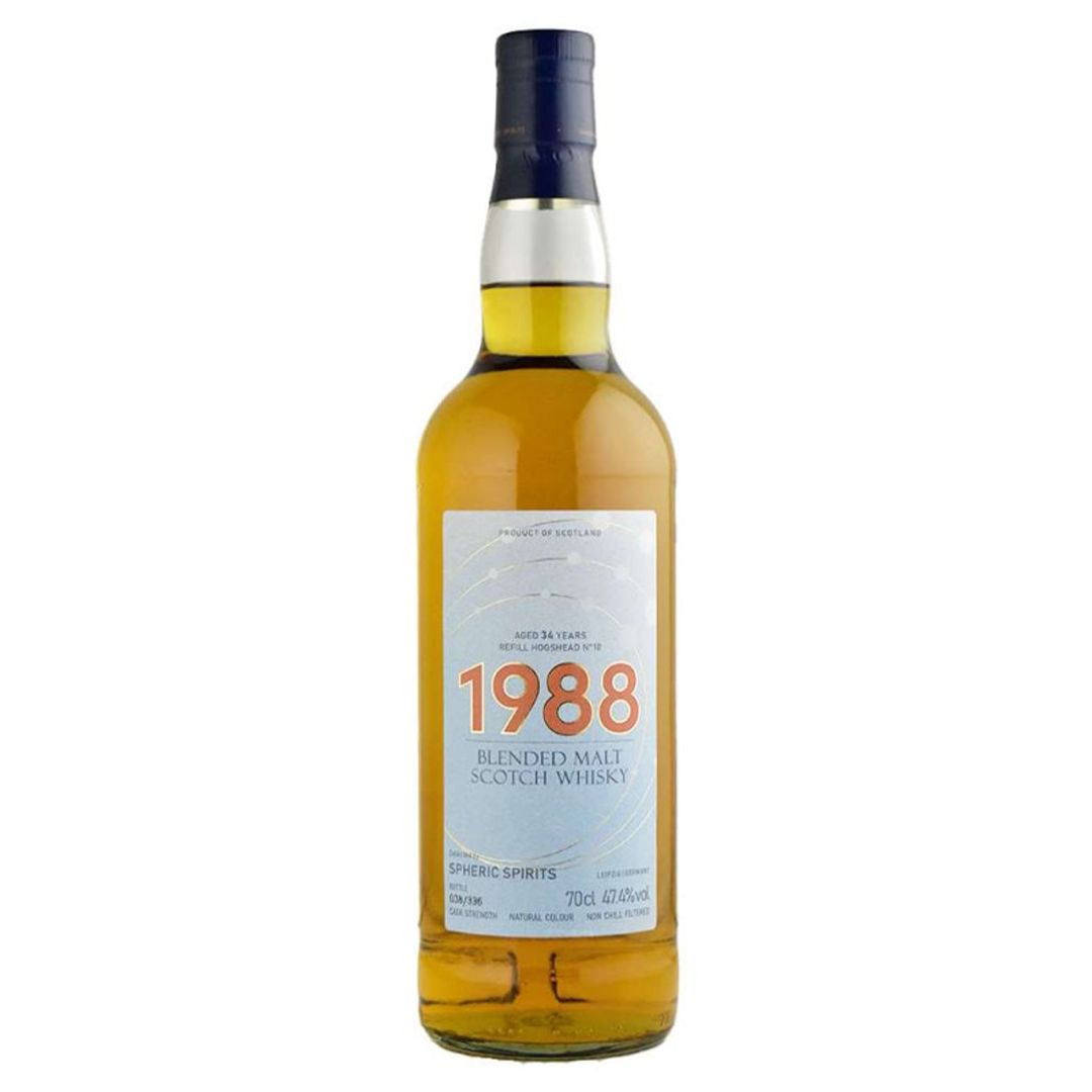 Blended Malt ブレンデッドモルト 1988 34年 Spheric Spirits