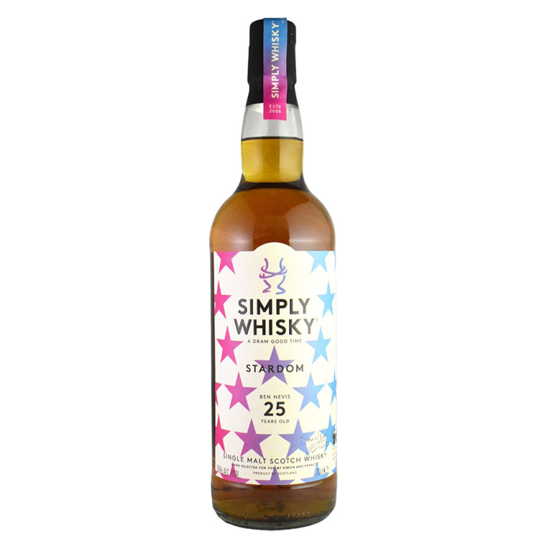 【抽選対象】 Ben Nevis ベンネヴィス 25年 SIMPLY WHISKY Stardom