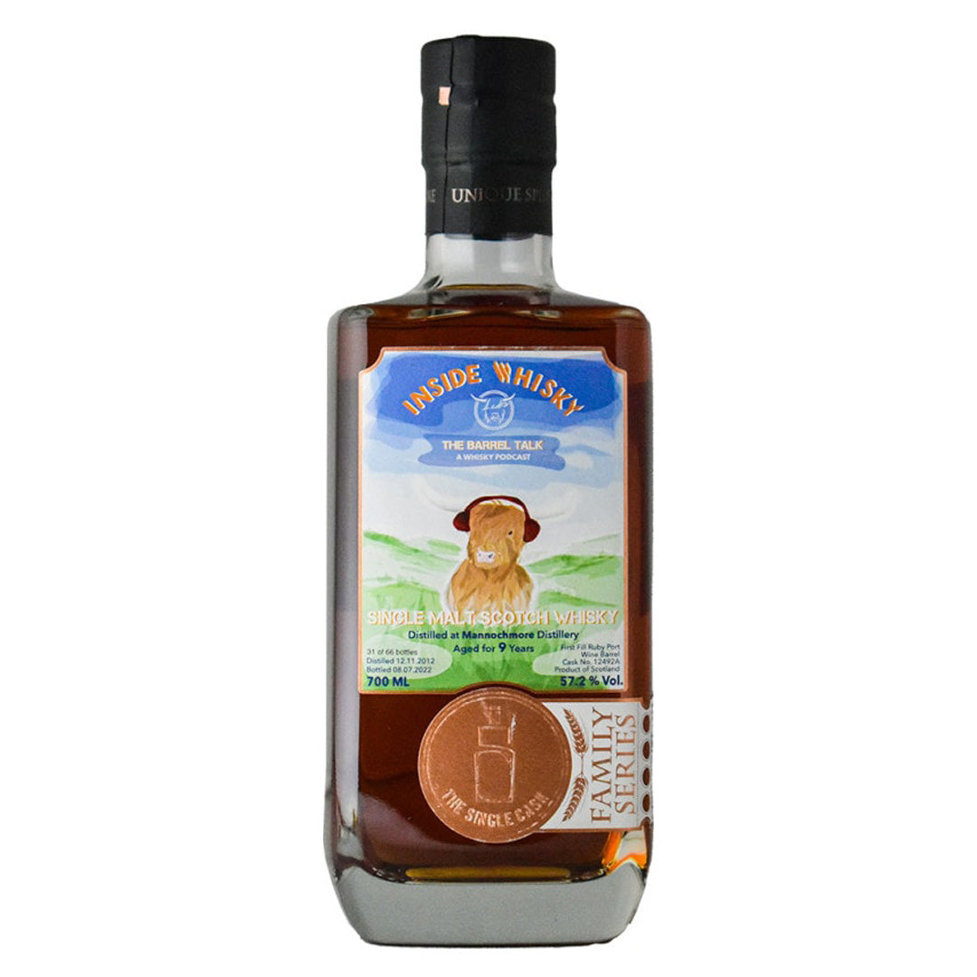 【抽選対象】 Mannochmore マノックモア 2012 9年 #12492A ザシングルカスク