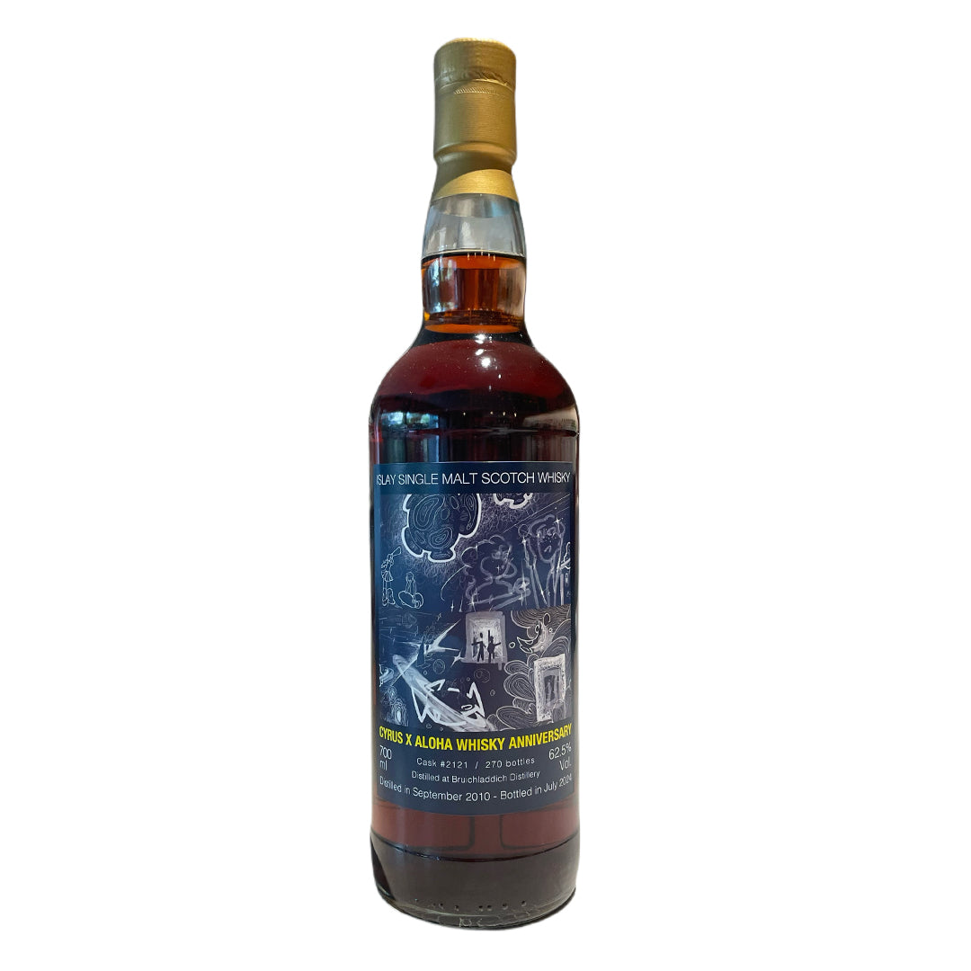 Bruichladdich ブルックラディ2010 13年 #2121 Cyrus × Aloha Whisky Anniversary