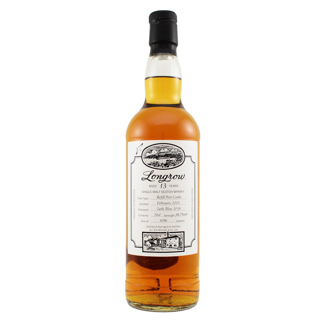 Longrow ロングロウ 2005 13年 リフィルポートカスクス for Campbeltown Malts Festival 2018