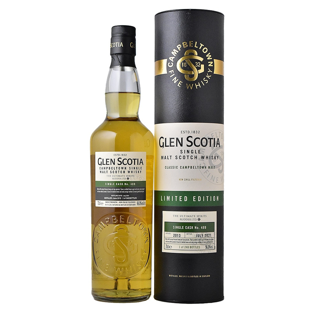 Glen Scotia グレンスコシア 2013 8年 #489 FOR THE ULTIMATE SPIRITS Glen Scotia グレンスコシア 2013 8年 #489 FOR THE ULTIMATE SPIRITS