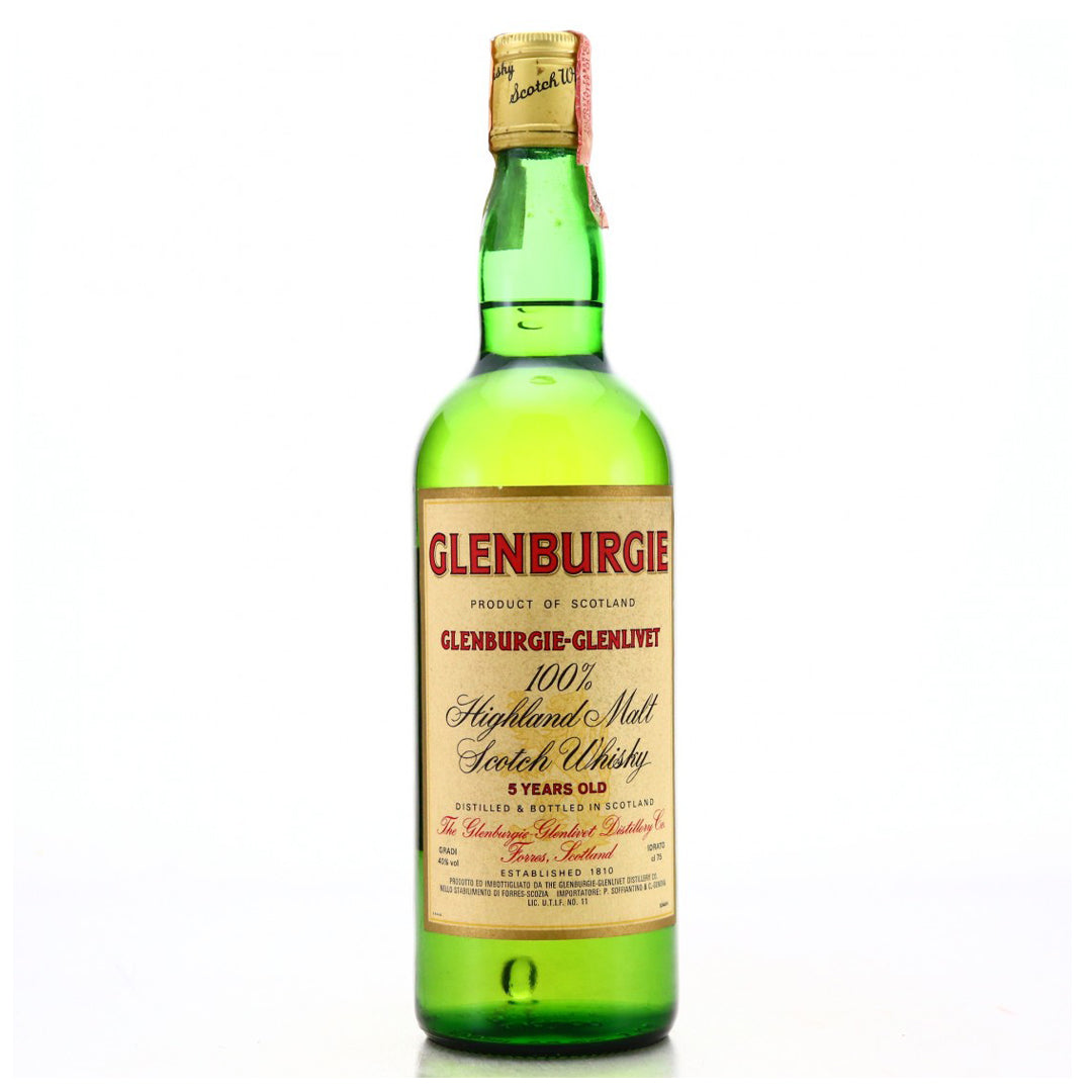 Glenburgie グレンバーギ 5年 1980年代イタリア流通品 100%MALT表記