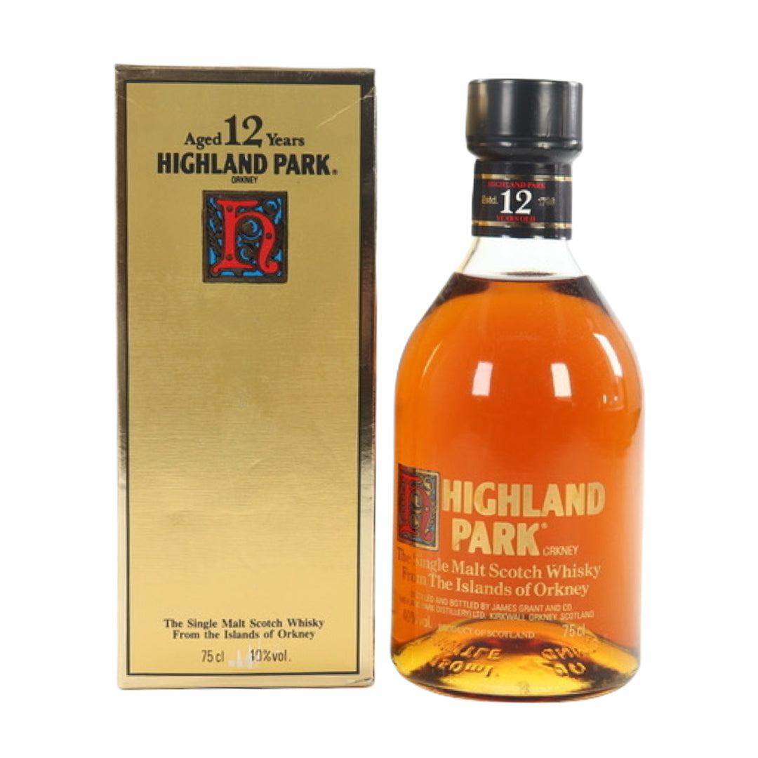 ハイランドパーク12年（80年代蒸溜 1990年代流通品） Highland Park ハイランドパーク 12年 1980年代流通品 (750ml/40
