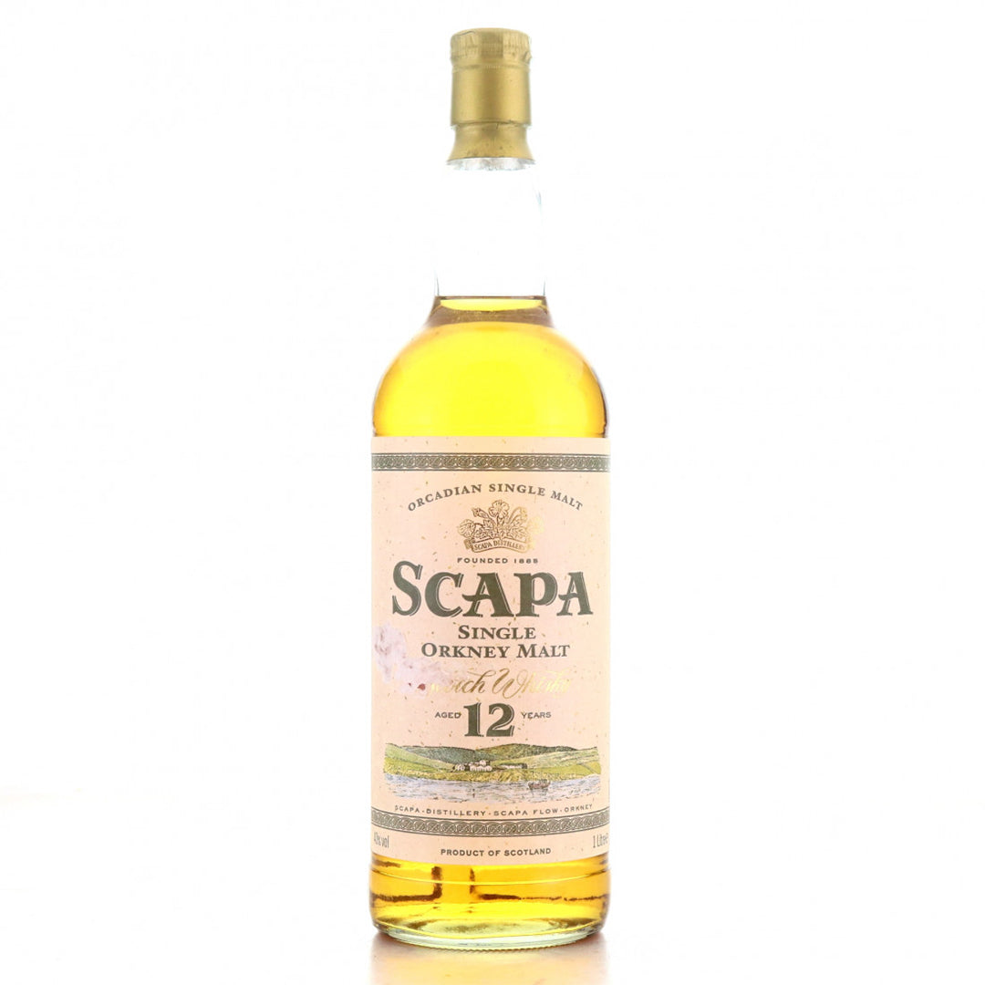 レア物 正規品 スキャパ12y 旧ボトル Scapa スキャパ 12年 (1000ml) – RUDDER ONLINE SHOP | 株式会社ラダー