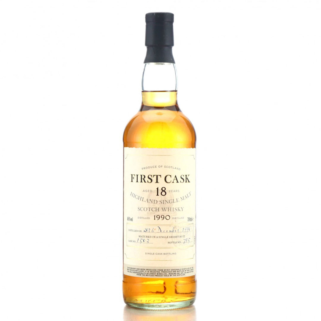 Ben Nevis ベンネヴィス 1990 18年 First Cask – RUDDER ONLINE SHOP