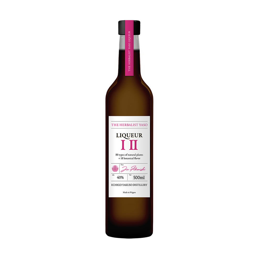 越後薬草 THE HERBALIST YASO LIQUEUR ⅠⅡ 500ml