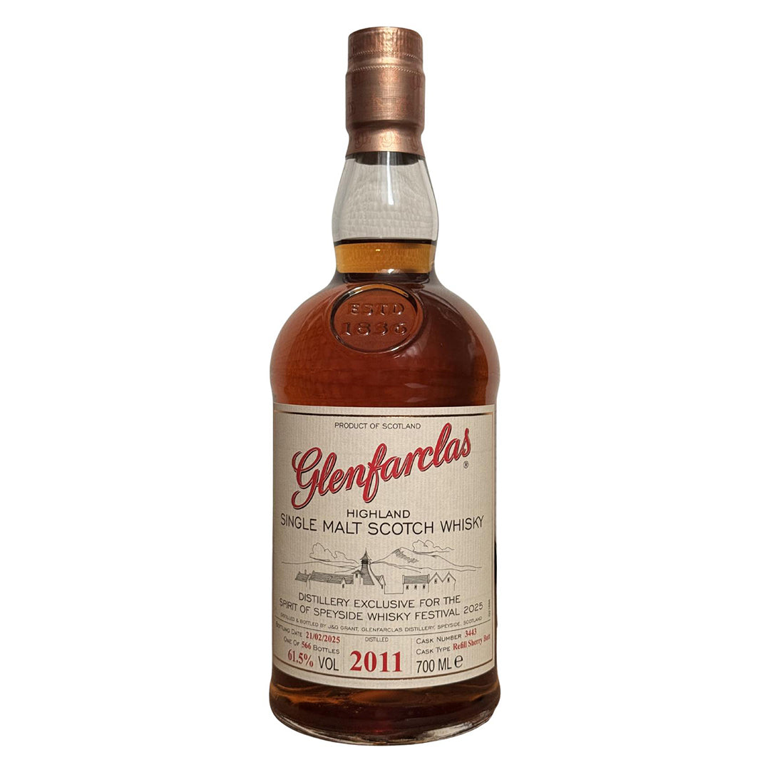 Glenfarclas グレンファークラス 2011-2025 #3443 Spirit of Speyside Whisky Festival 2025