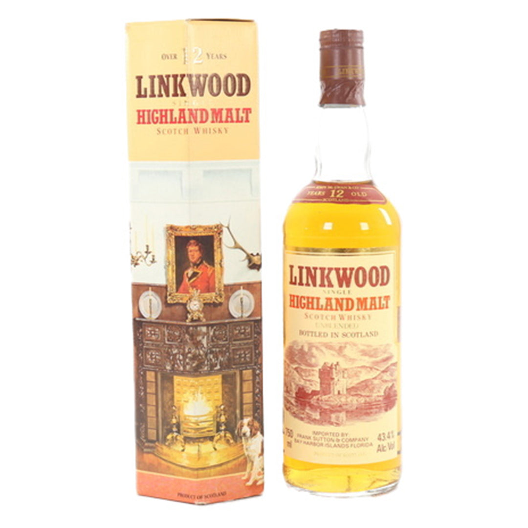 Linkwood リンクウッド 12年 CASTEL LABEL 1980年代流通品 John McEwan (43.4%)