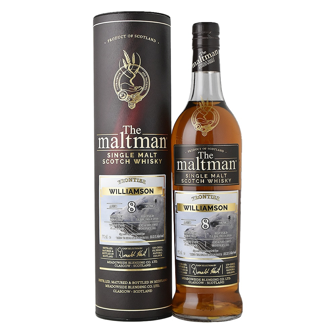 Williamson ウィリアムソン 2012-2020 8年 FOR THE ULTIMATE SPIRIRTS Williamson ウィリアムソン 2012-2020 8年 FOR THE ULTIMATE SPIRIRTS