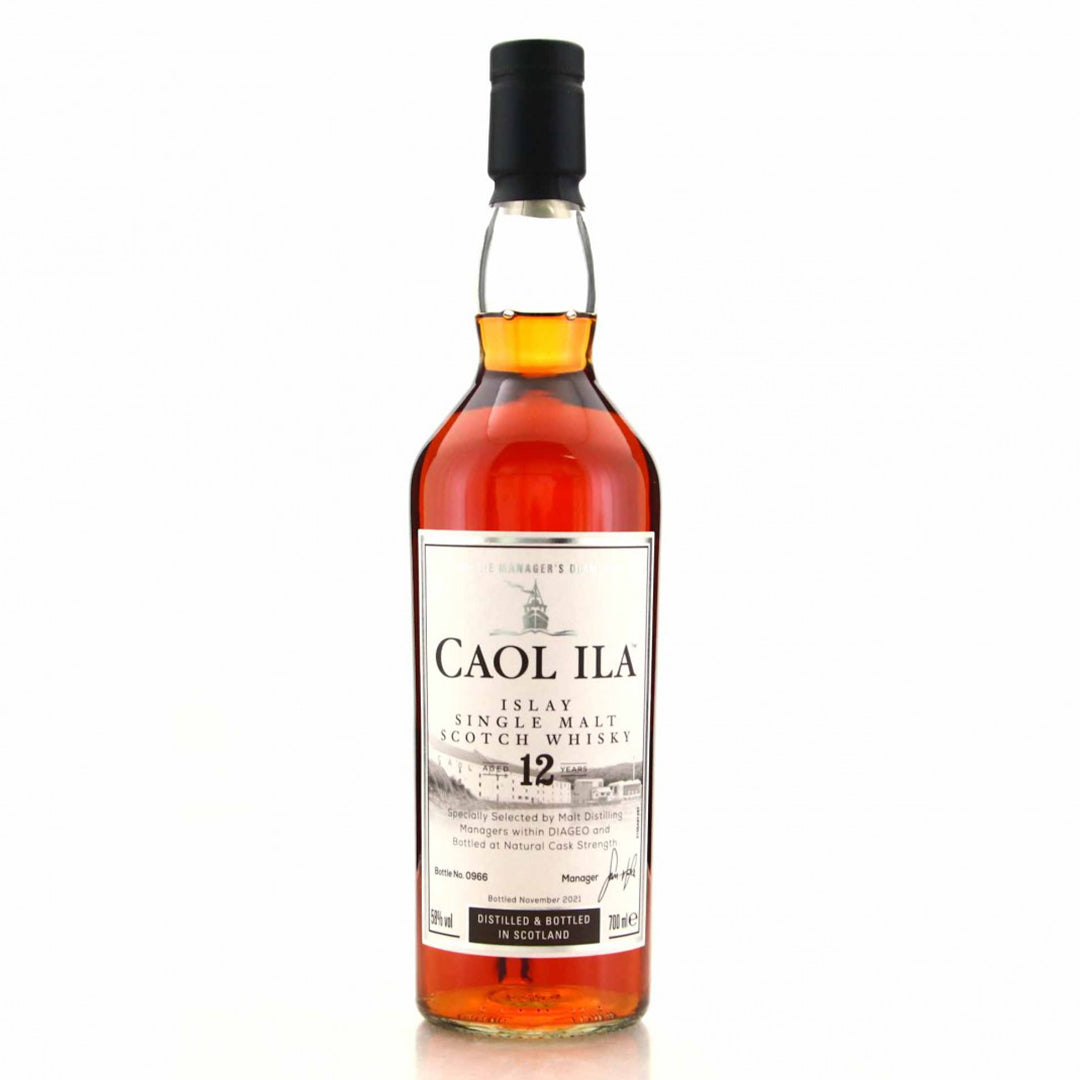 Caol Ila カリラ 12年 マネージャーズドラム 2021ボトリング – RUDDER