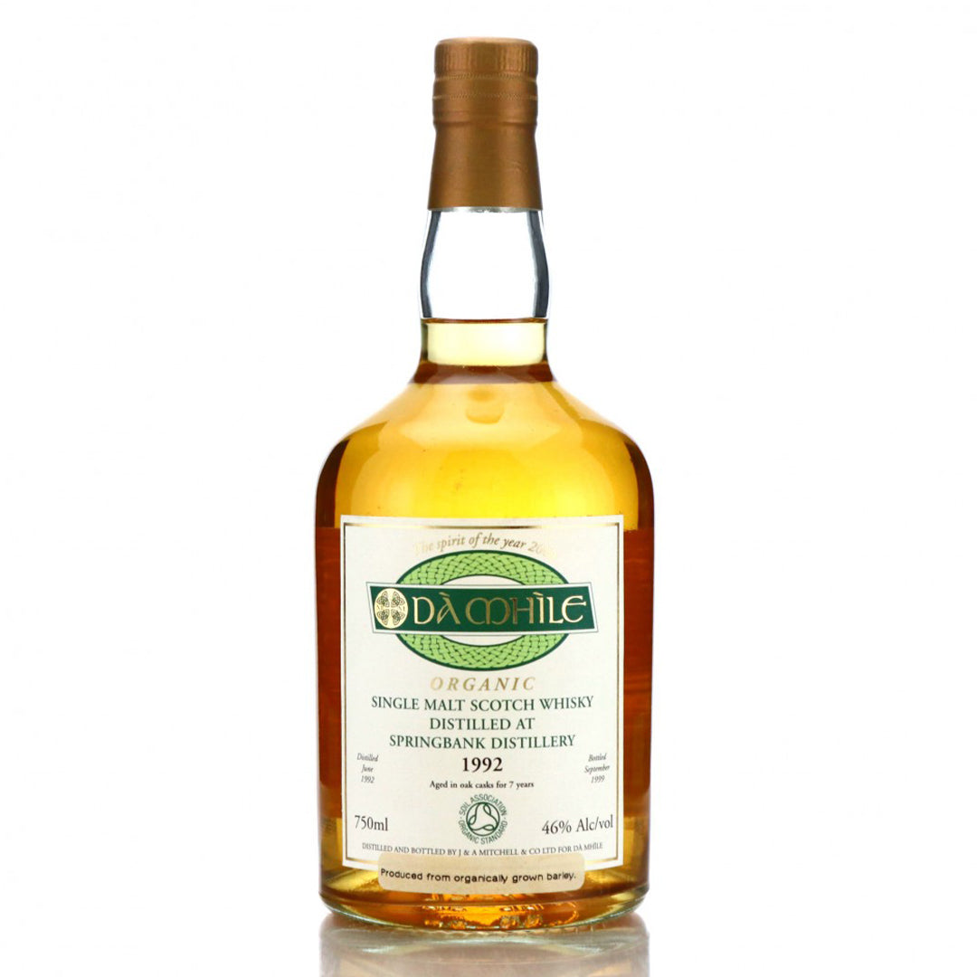 Springbank スプリングバンク 1992 7年 Da Mhile Organic 75cl
