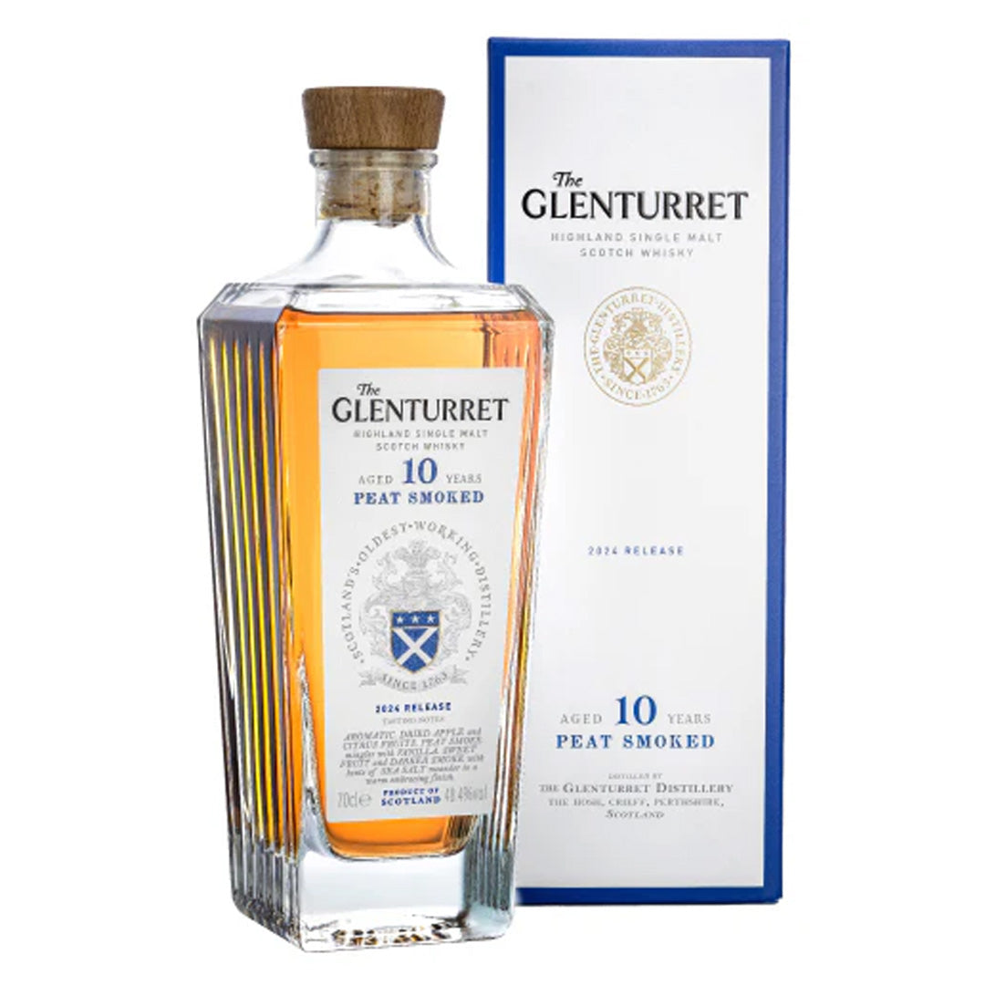 グレンタレット10年&GM グレンタレット14年 シェリーカスク 2本 Glenturret ザ・グレンタレット 10年 ピートスモーク 2024リリース