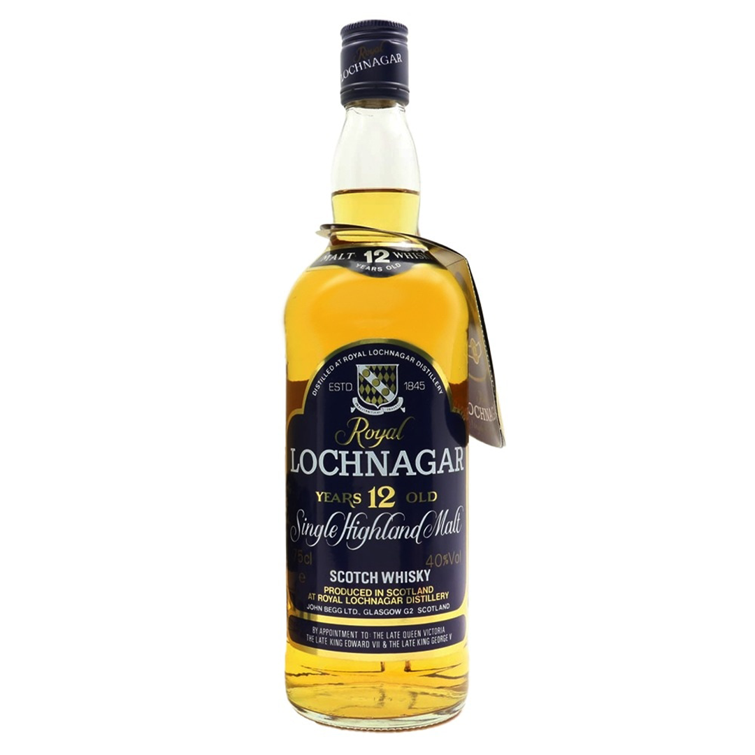 Royal Lochnagar ロイヤルロッホナガー 12年 Royal表記 1980年代流通品 (750ml/40%)