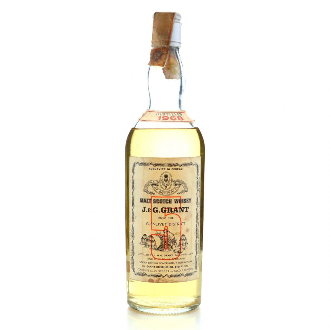 Glenfarclas J&G グラント(グレンファークラス)1969 Grant Bonding Co 5年 / Luxardo Import