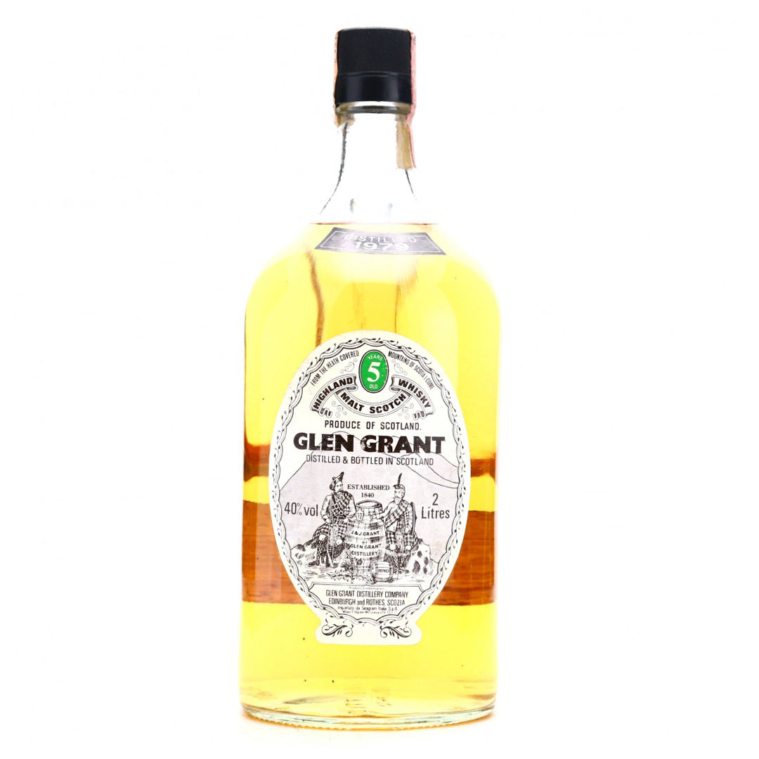 Glen Grant グレングラント 1979 5年 Seagram Italia Import (2 Litres)