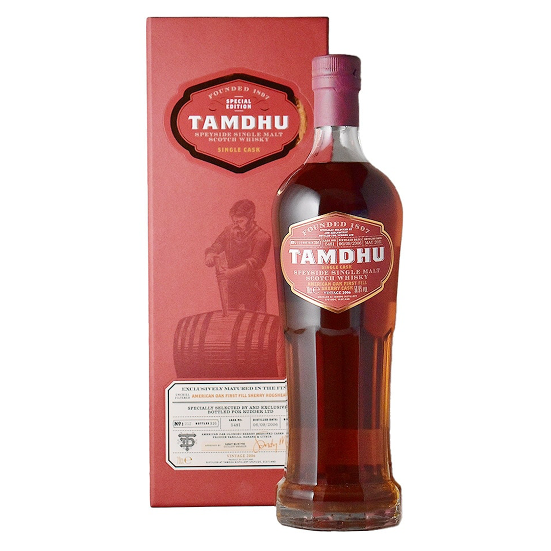 Tamdhu タムデュー 2006ー2021 #5481 For The Ultimate Spirits Tamdhu タムデュー 2006ー2021 #5481 For The Ultimate Spirits