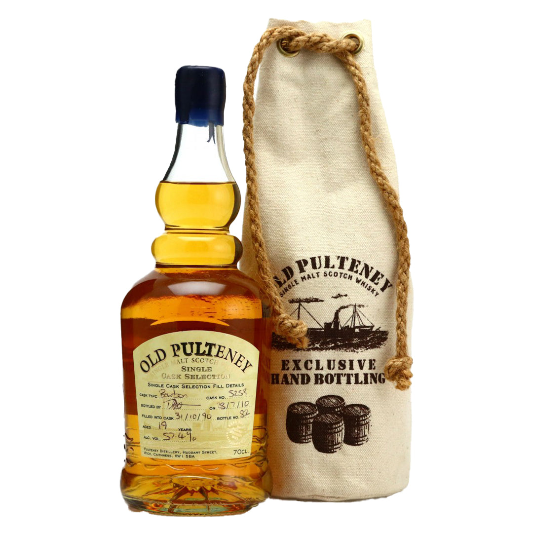 Old Pulteney オールドプルトニー 1990 19年 #5253 ハンドフィルド