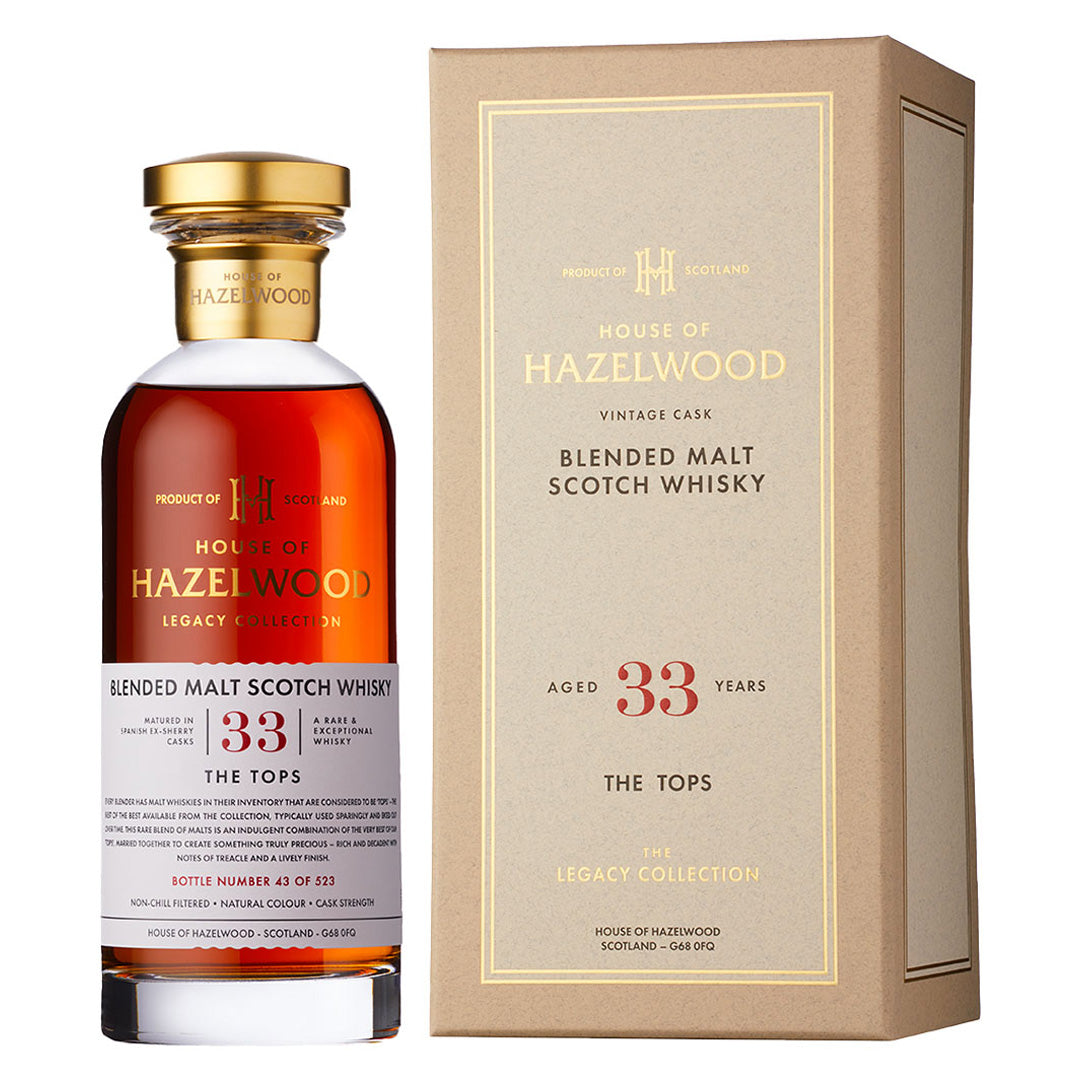 Blended Malt THE TOPS ブレンデッドモルト 33年 ハウスオブヘーゼルウッド