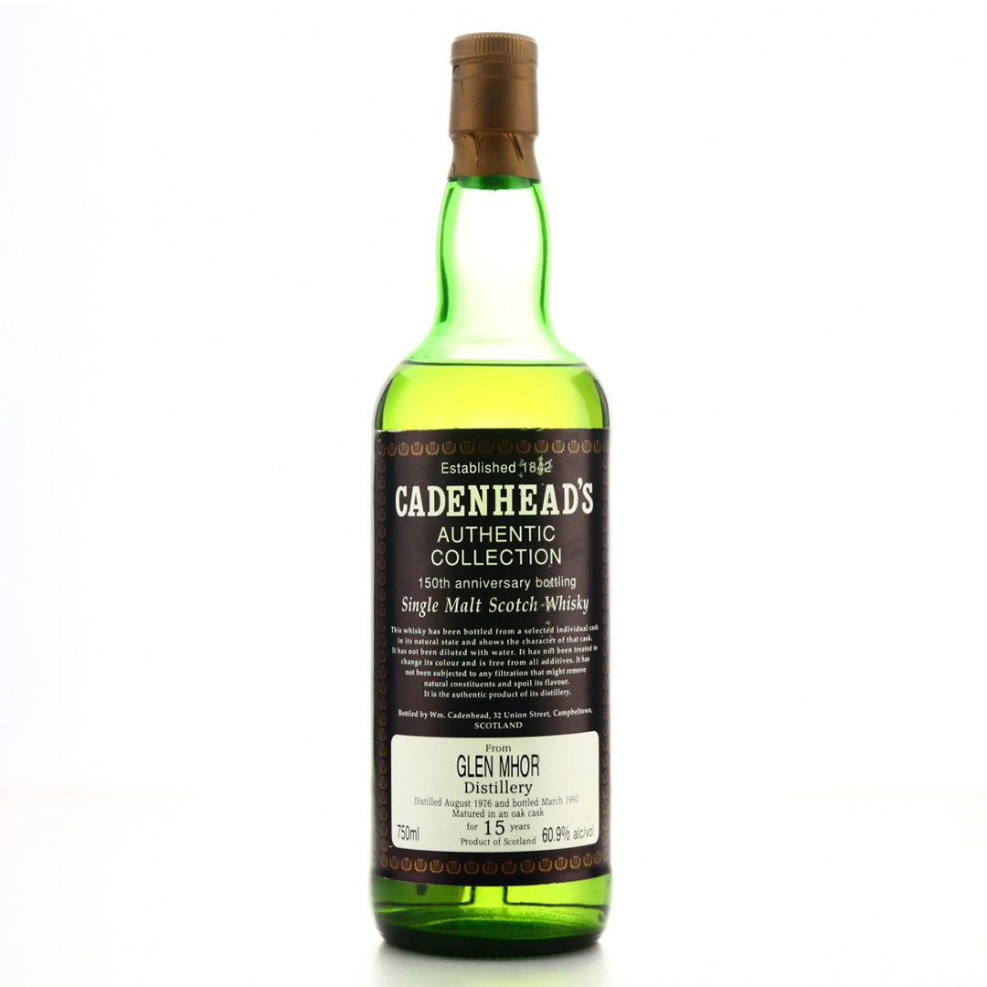 Glen Mhor グレンモール 1976 15年 Cadenhead 150th Anniversary ケイデンヘッド