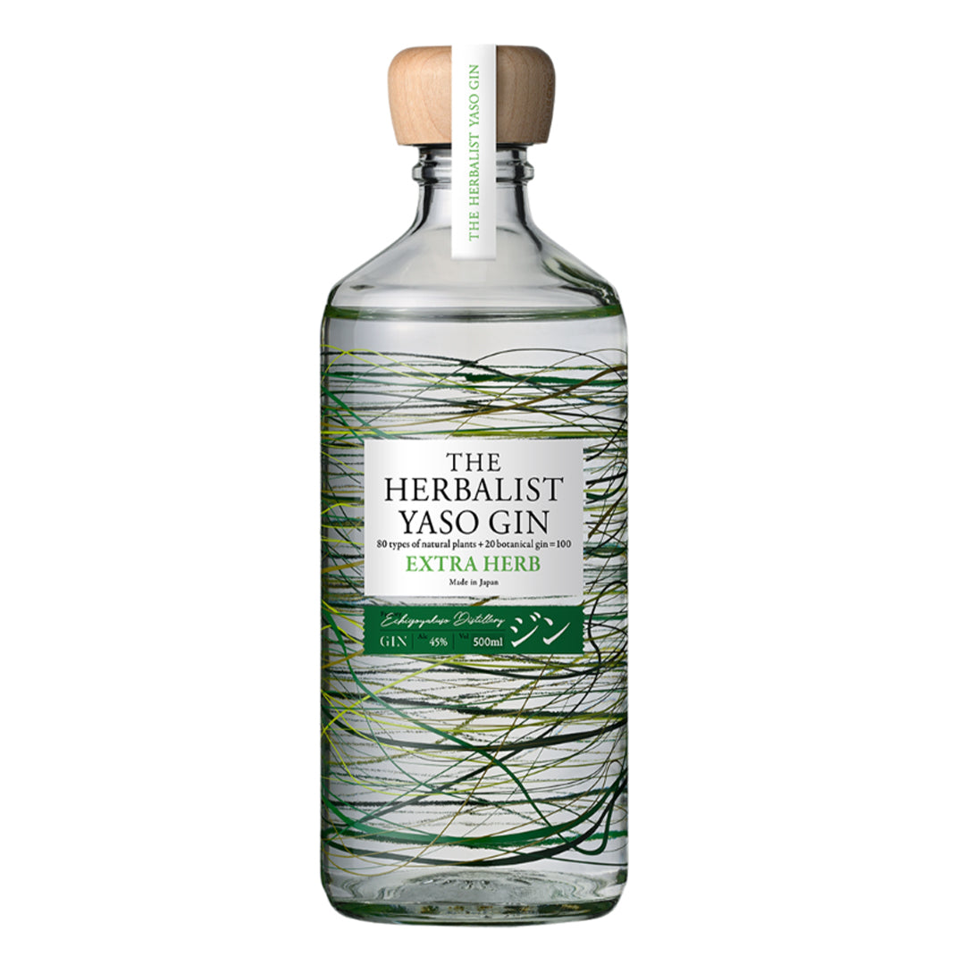 越後薬草 THE HERBALIST YASO GIN EXTRA HERB 500ml