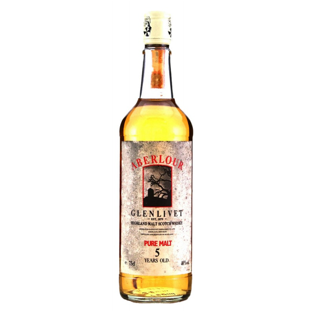 Aberlour アベラワーグレンリヴェット 5年 Pure Malt表記 1980年 