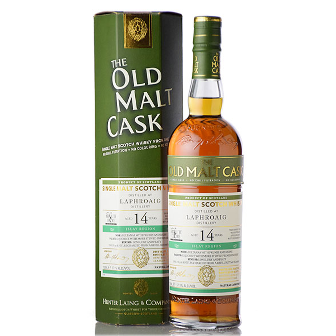 Laphroaig ラフロイグ 2002 14年 HL13081ハンターレイン OMC THE
