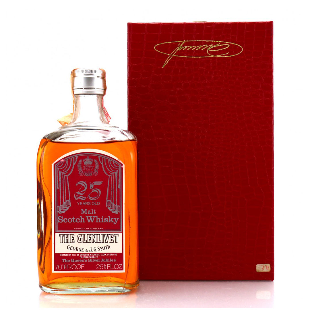 Glenlivet グレンリヴェット 25年 Queen's Silver Jubilee 1977 ゴードン&マクファイル
