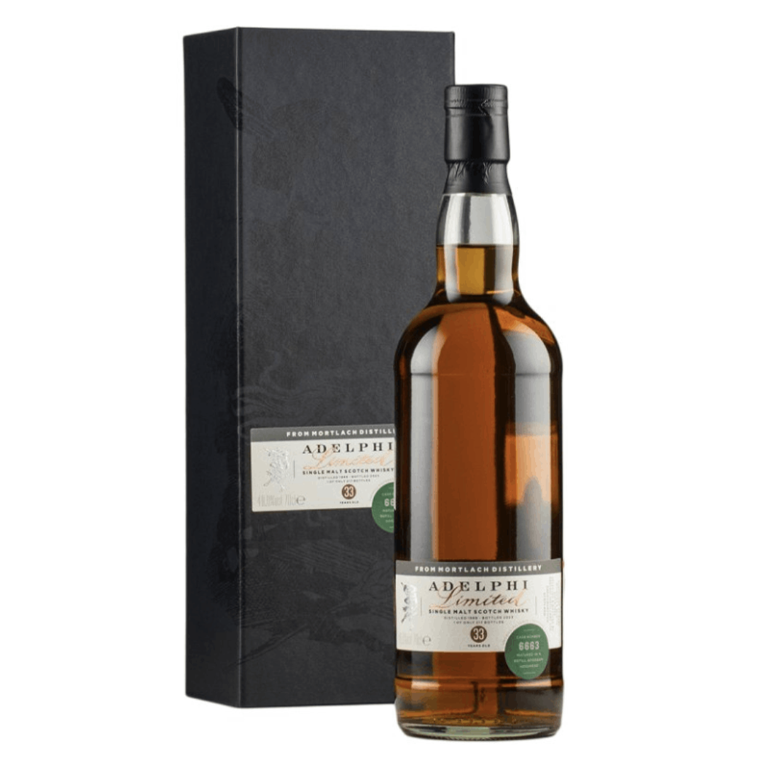 【抽選対象】 Mortlach モートラック 1989 33年 #6683 Adelphi