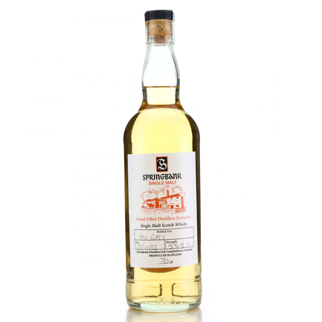 Springbank スプリングバンク ハンドフィルド 蒸溜所限定 (55.8 Springbank スプリングバンク ハンドフィルド 蒸溜所限定 (55.8