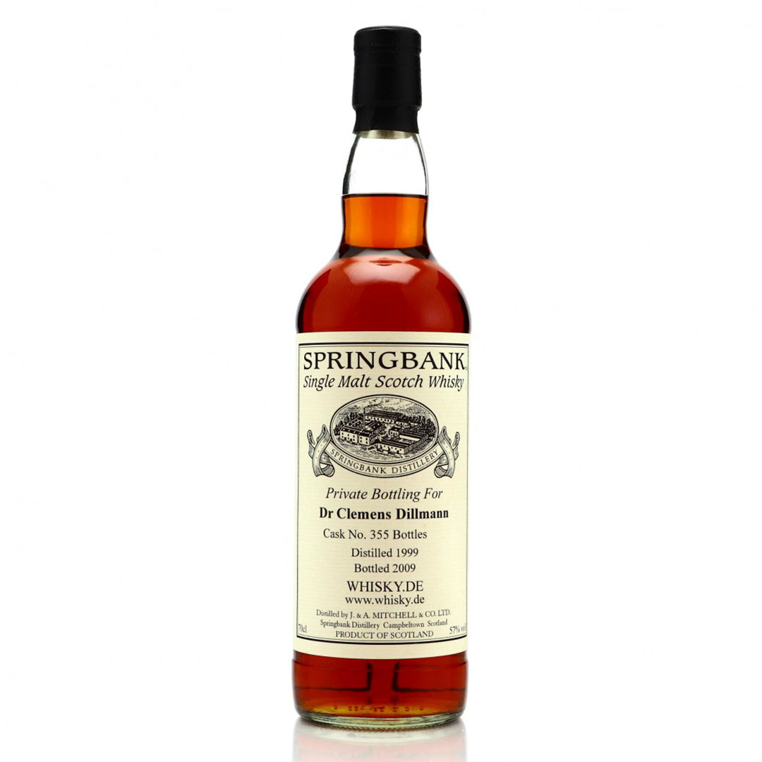 Springbank スプリングバンク 1999 プライベートカスク #355 / Whisky.DE