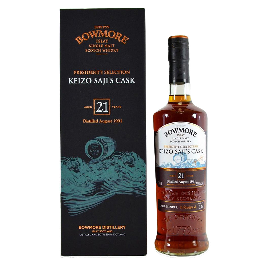 Bowmore ボウモア 1991 21年 President's Selection Keizo Saji's Cask