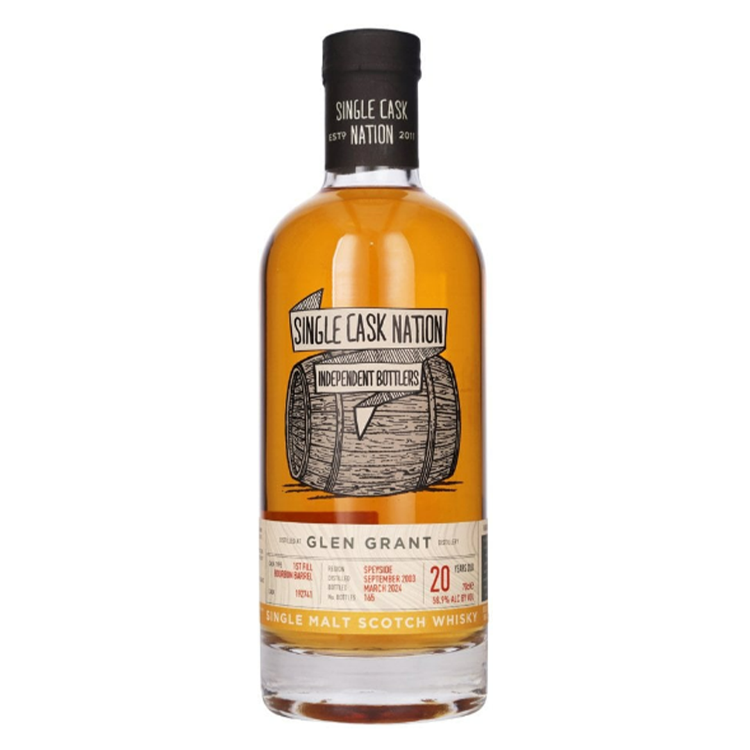 【抽選対象】 Glen Grant グレングラント 2003 20年 シングルカスク ネイション
