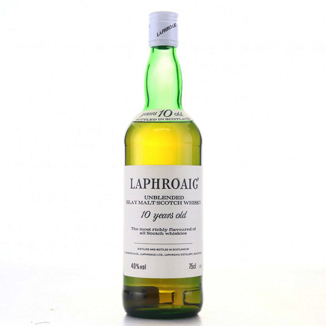 Laphroaig ラフロイグ 10年 UNBLENDED表記 1980年代前半流通品