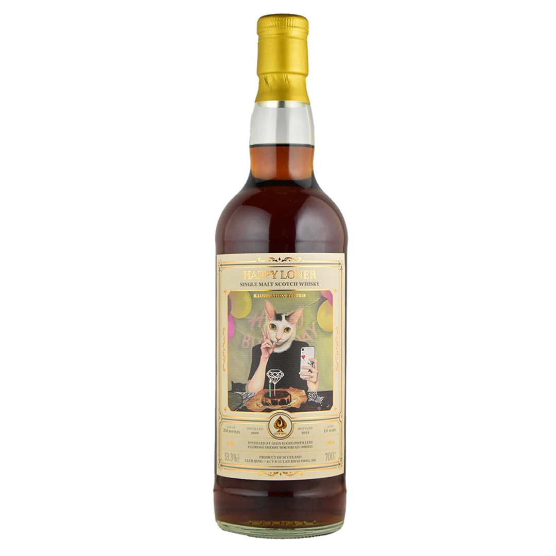 Glen Elgin グレンエルギン 2009 14年 #806925 CLUB QING Happy Loner Glen Elgin グレンエルギン 2009 14年 #806925 CLUB QING Happy Loner