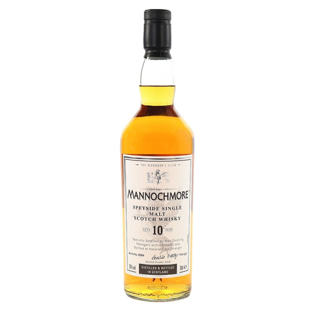 Mannochmore マノックモア 10年 2018ボトリング マネージャーズドラム