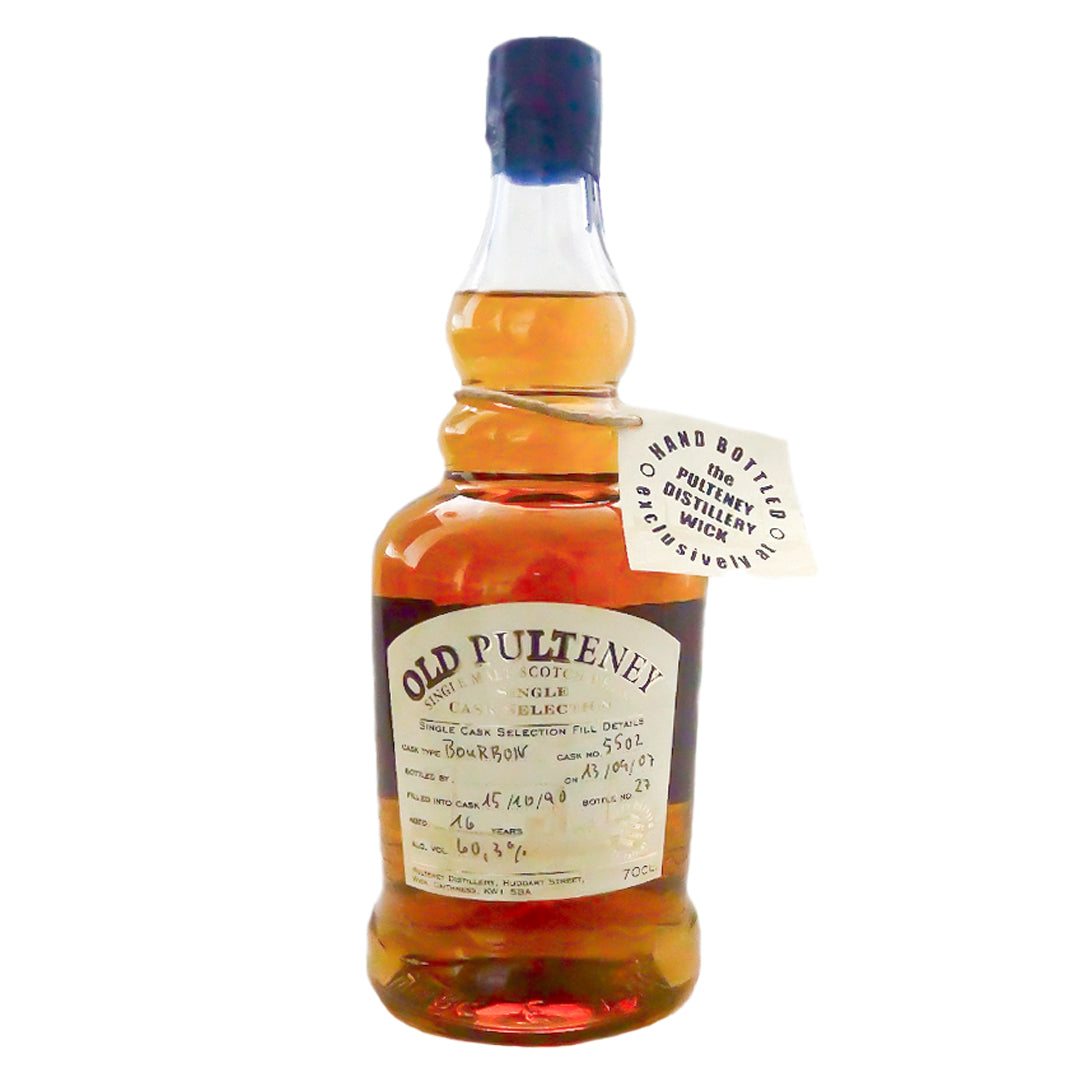 Old Pulteney オールドプルトニー 1990 16年 #5502 ハンド Old Pulteney オールドプルトニー 1990 16年 #5502 ハンド