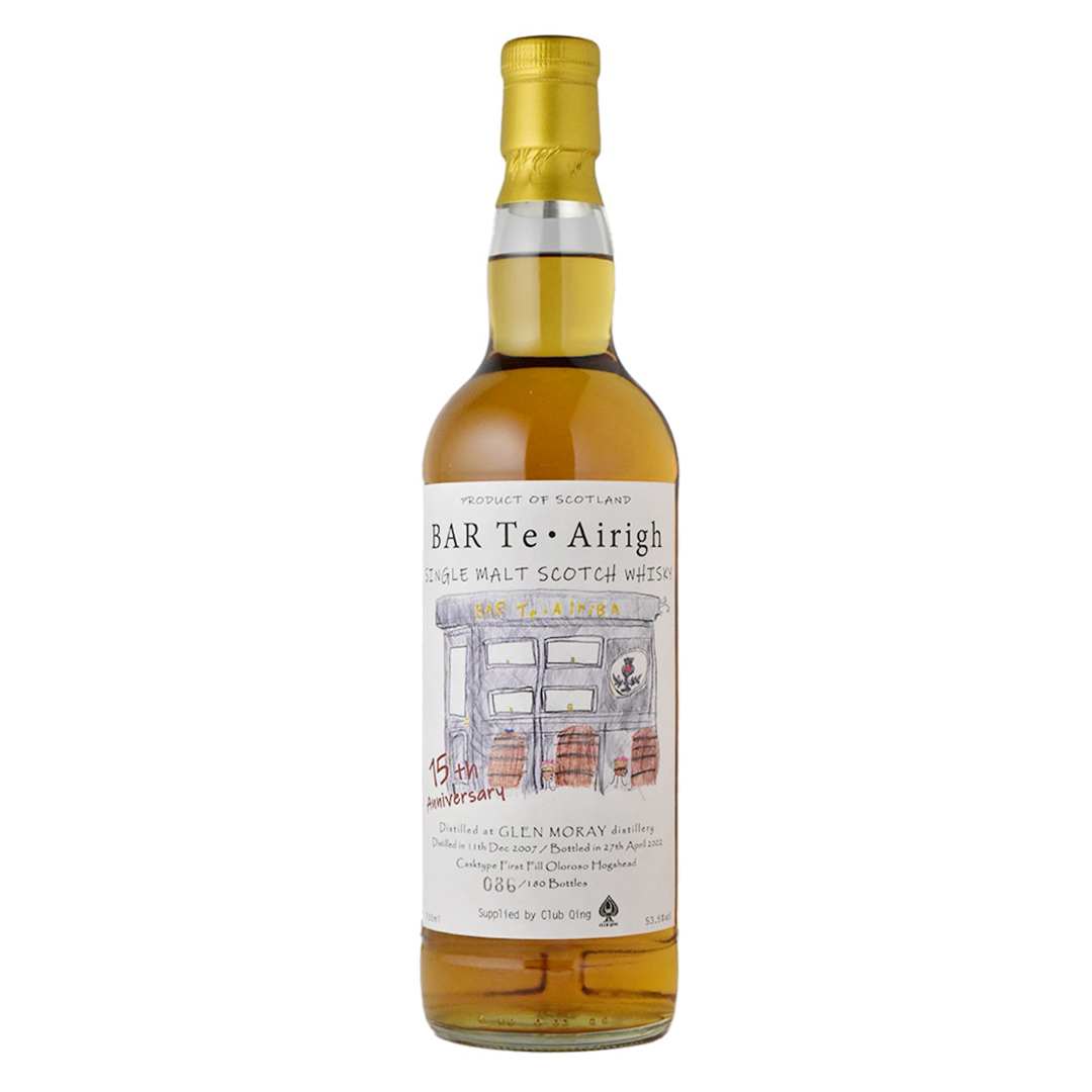 Glen Moray グレンマレイ 2007-2022 FOR BAR Te・Airigh 15th Glen Moray グレンマレイ 2007-2022 FOR BAR Te・Airigh 15th