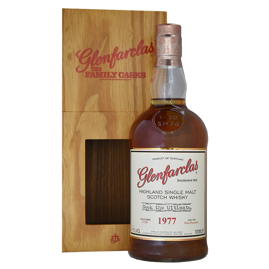 Glenfarclas グレンファークラス 1977 #7280 SEEK THE ULTIMATE