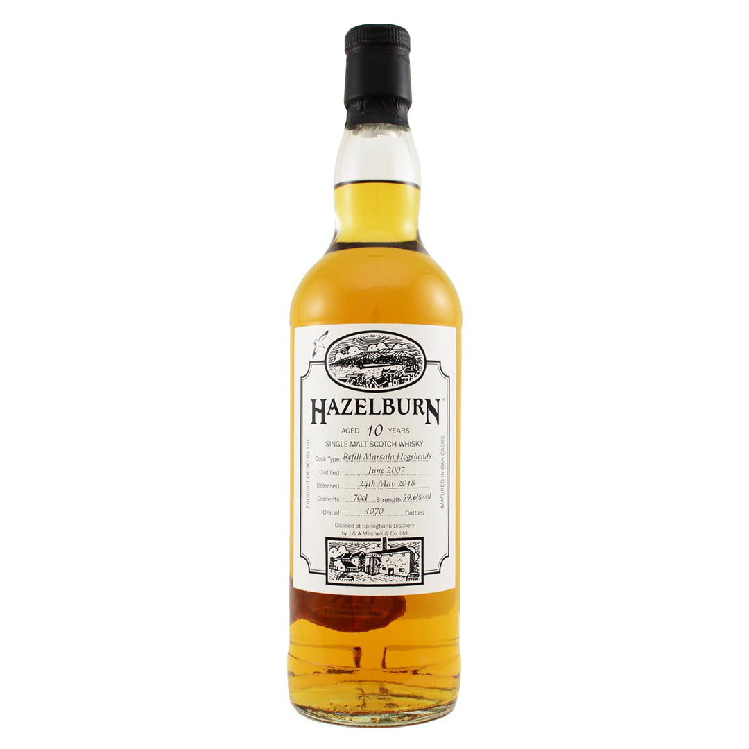 Hazelburn ヘーゼルバーン 2007 10年 リフィルマルサラホグスヘッズ for Campbeltown Malts Festival