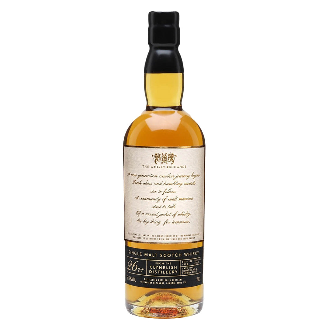 Clynelish クライヌリッシュ 1995 26年 シグナトリー for Whisky Exchange