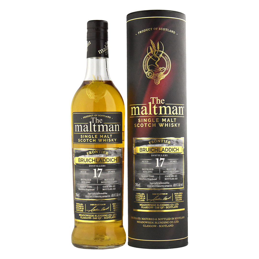 Bruichladdich ブルイックラディ 2005 17年 #315 モルトマン「フロンティア」 FOR THE ULTIMATE SPIRITS