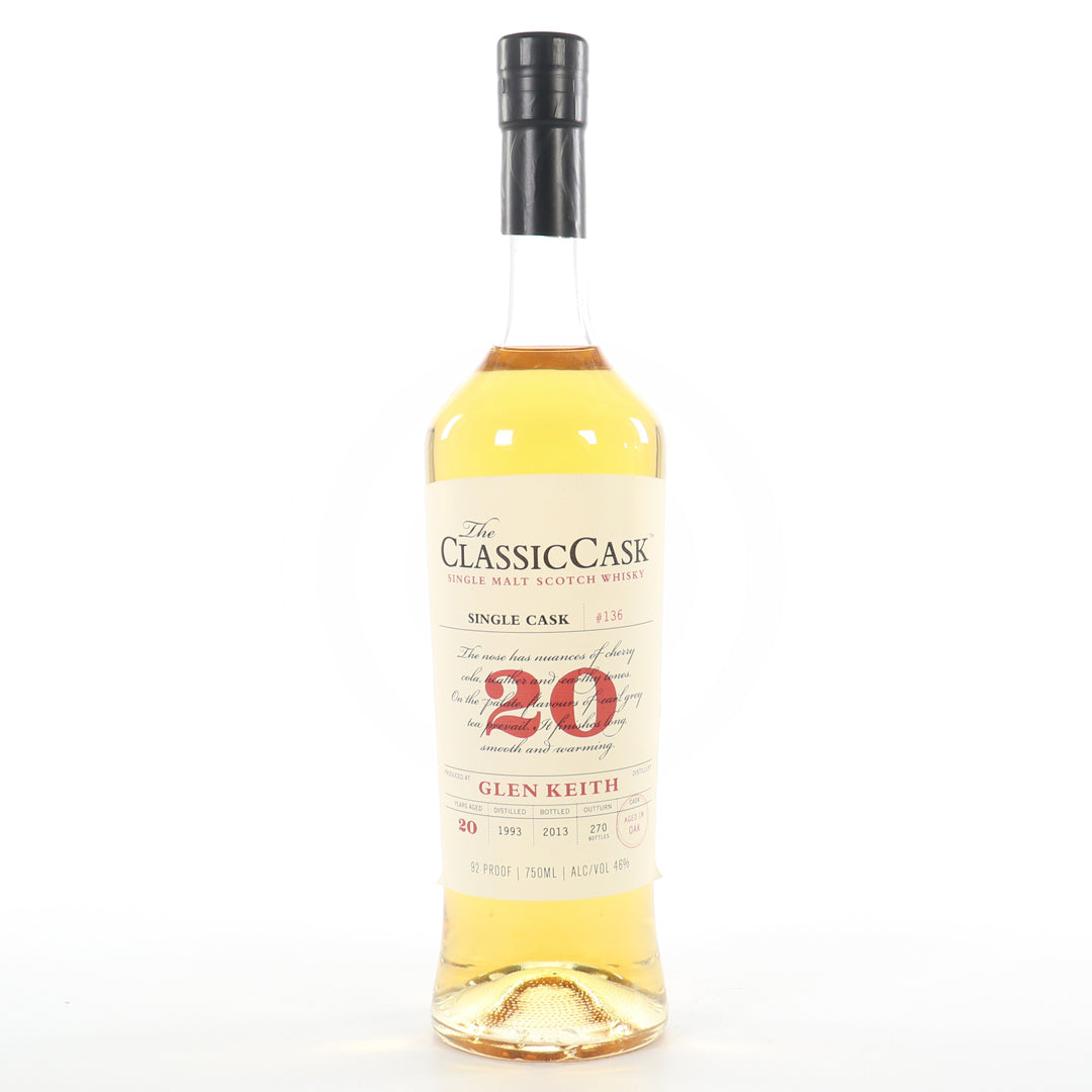 Glen Keith グレンキース 1993 20年 The Classic Cask
