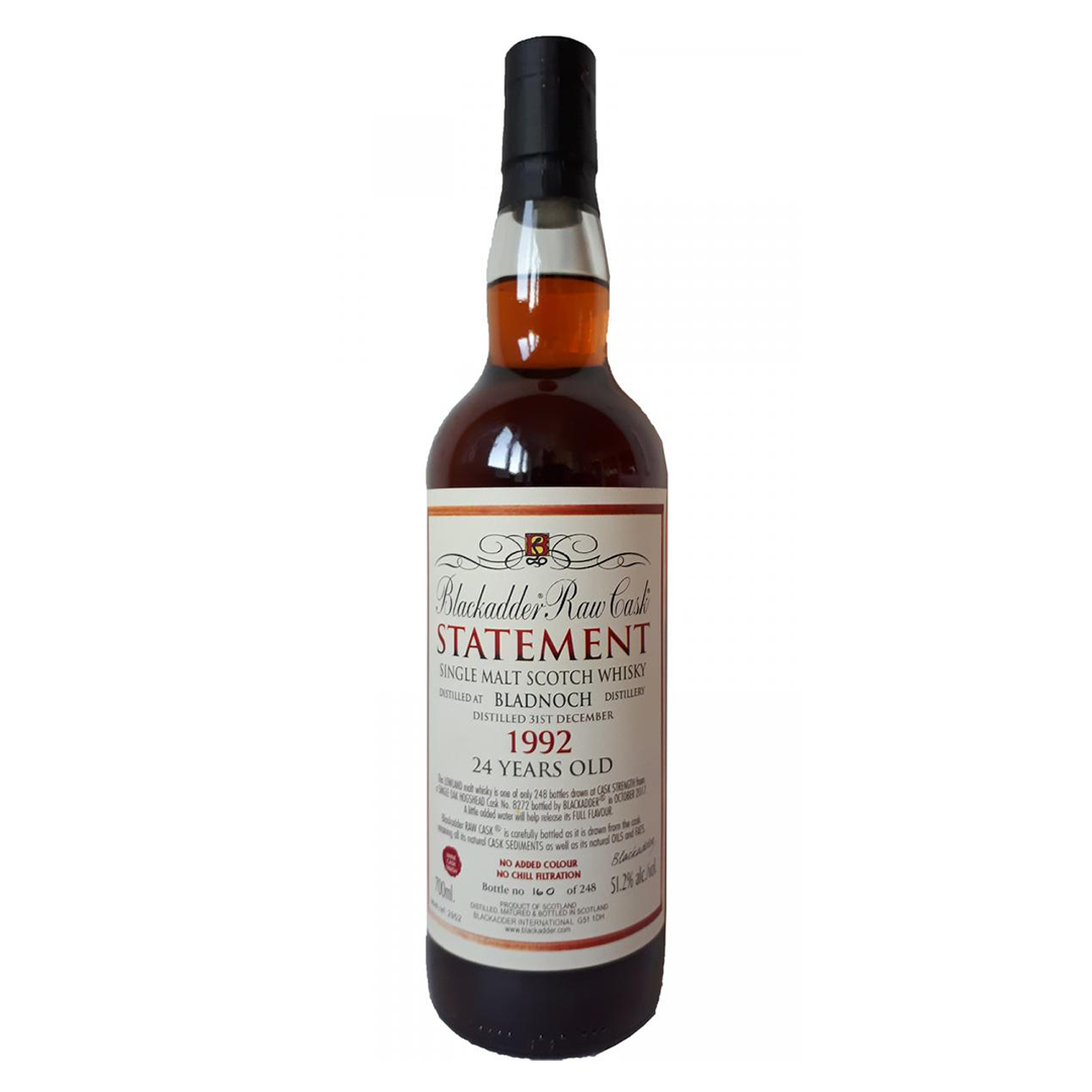 Bladnoch ブラドノック 1992 24年 ブラックアダー ステートメントNO