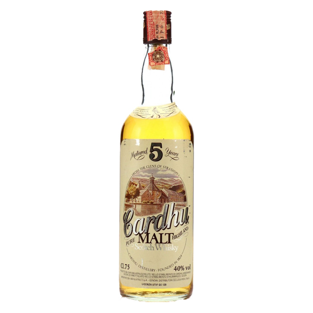 Cardhu カーデュ 5年 John Walker and Sons 1980s – RUDDER ONLINE